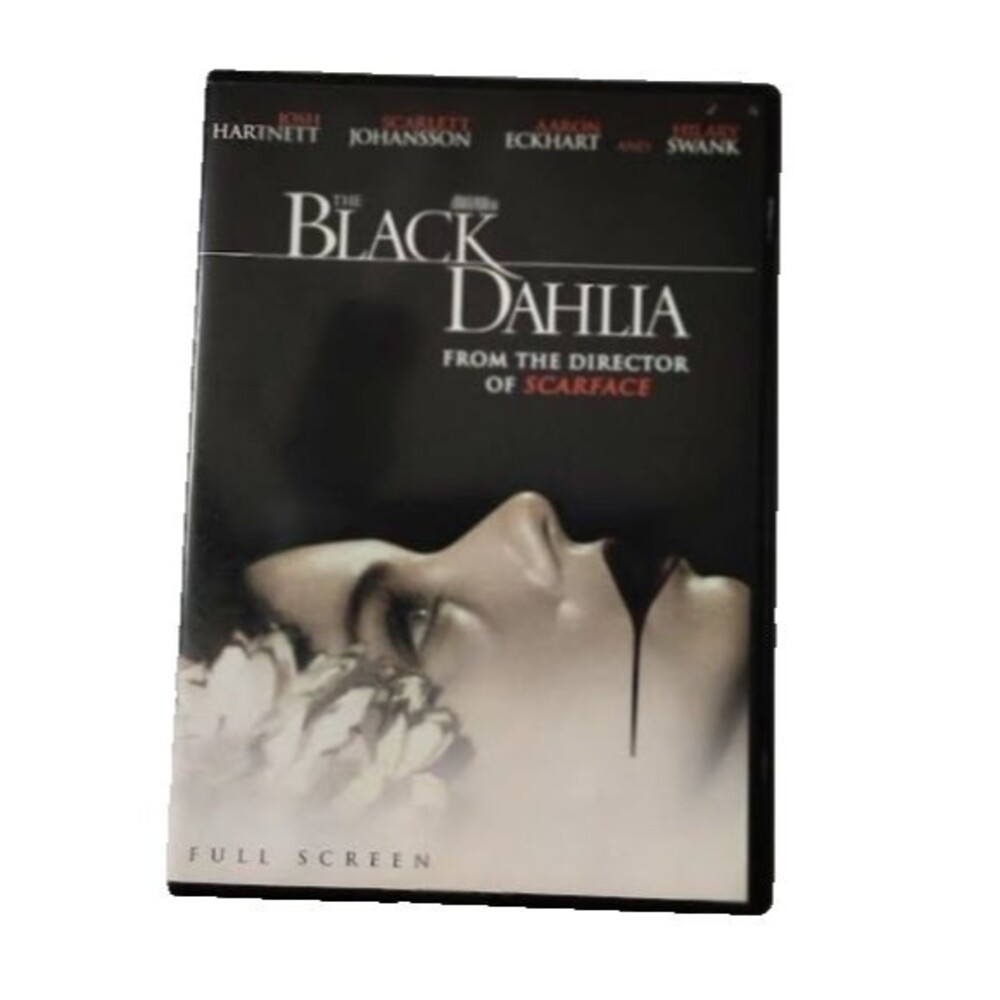 The Black Dahlia Thriller DVD Movie 2006 R Scarlett Johansson Hilary Swank